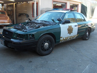 County Sheriff's car